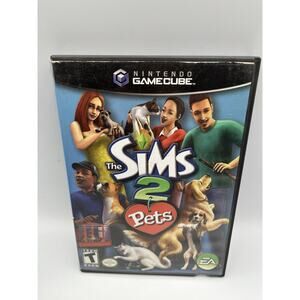 Sims 2: Pets (Nintendo GameCube, 2006) Complete In Box Tested